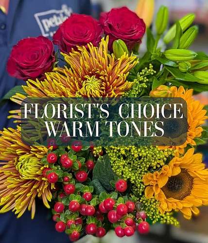 Florist’s Choice – Warm Tones