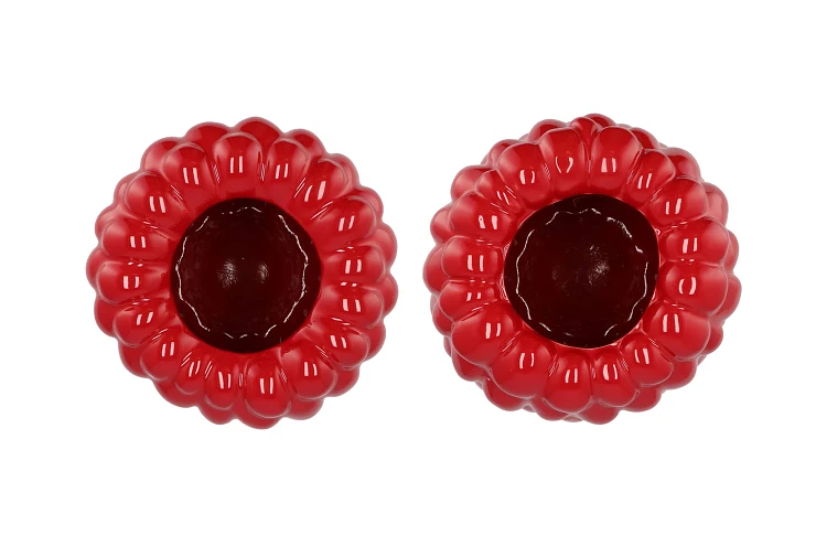 Raspberry vase