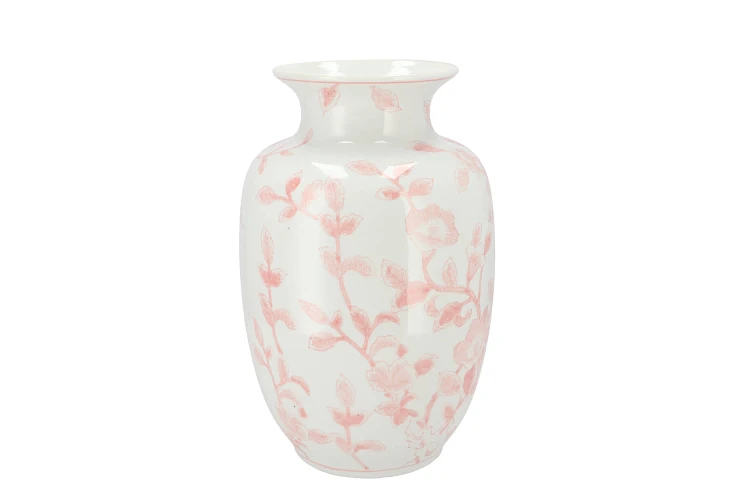 Hailey pink porcelain vase