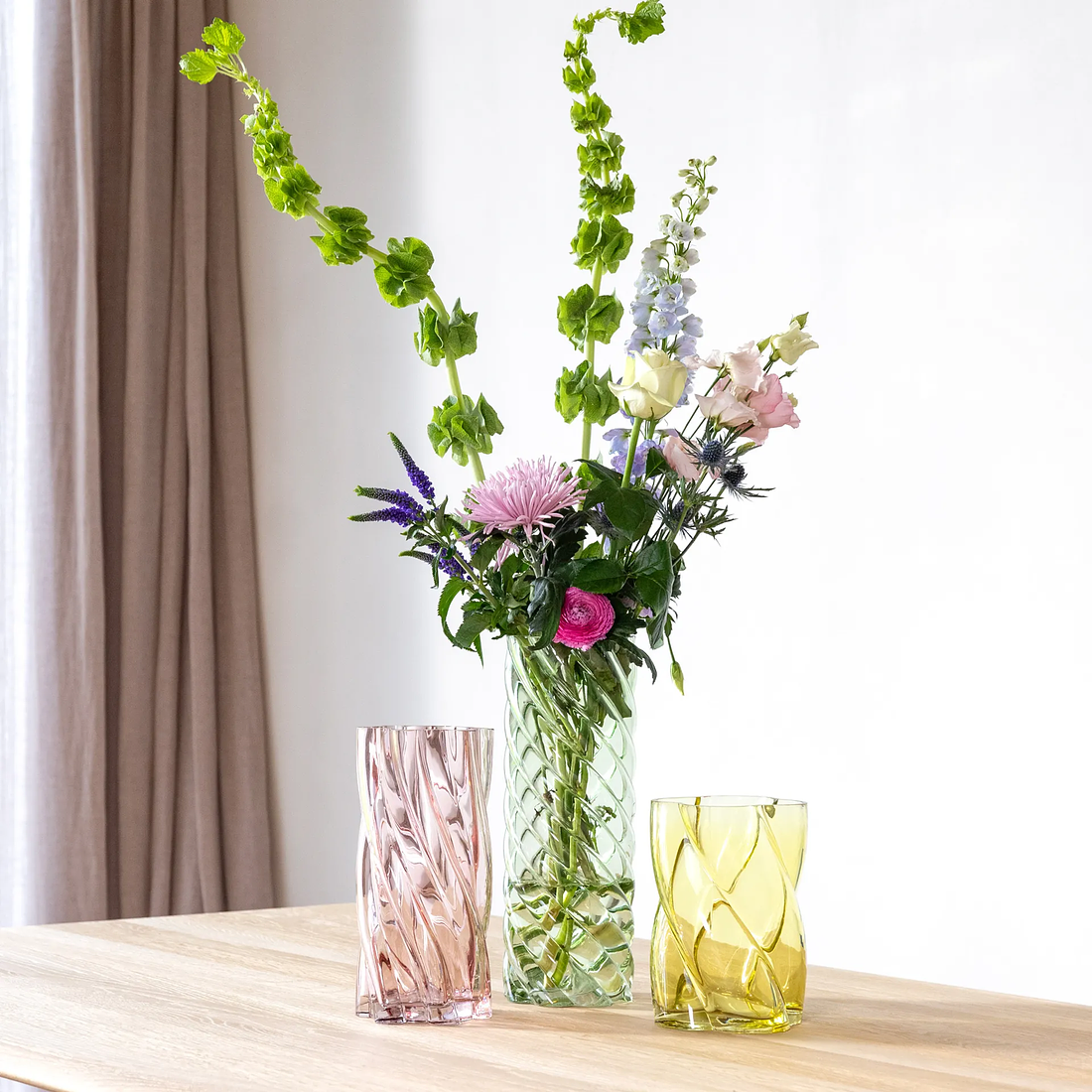 Klevering Amsterdam Vaas Marshmallow Groen