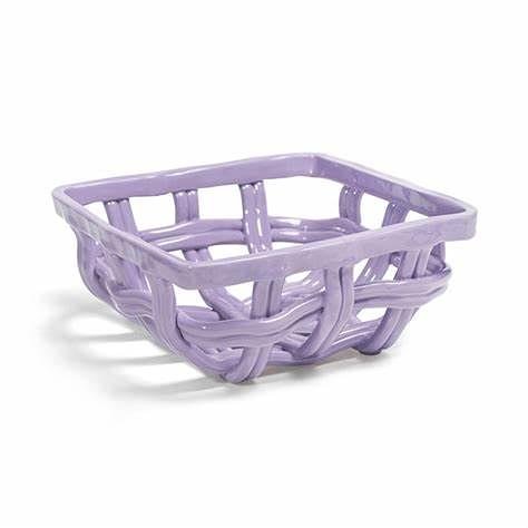 &Klevering Amsterdam Picnic Basket Lila