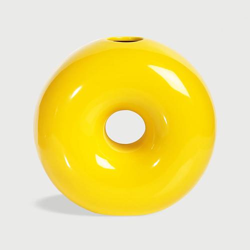 &Klevering Amsterdam Vase Torus yellow